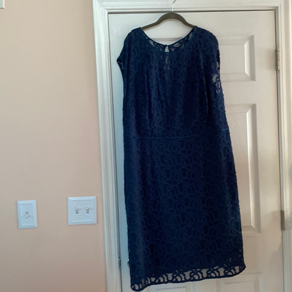 👗 Adrianna papell 18w lace dress